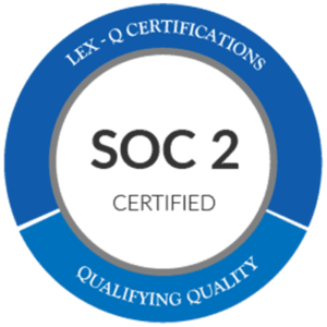 SOC 2 certified by LEX-Q Certifications