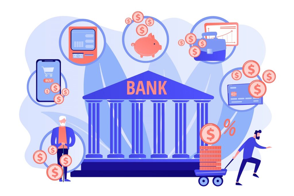 IT landscape for the banking and financial